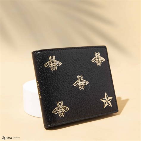 gucci bee star wallet|Gucci bee wallet for sale.